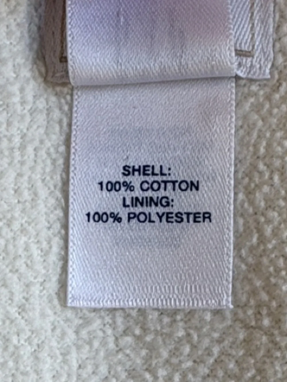 GAP Cream Cable Knit Hooded Baby Jacket